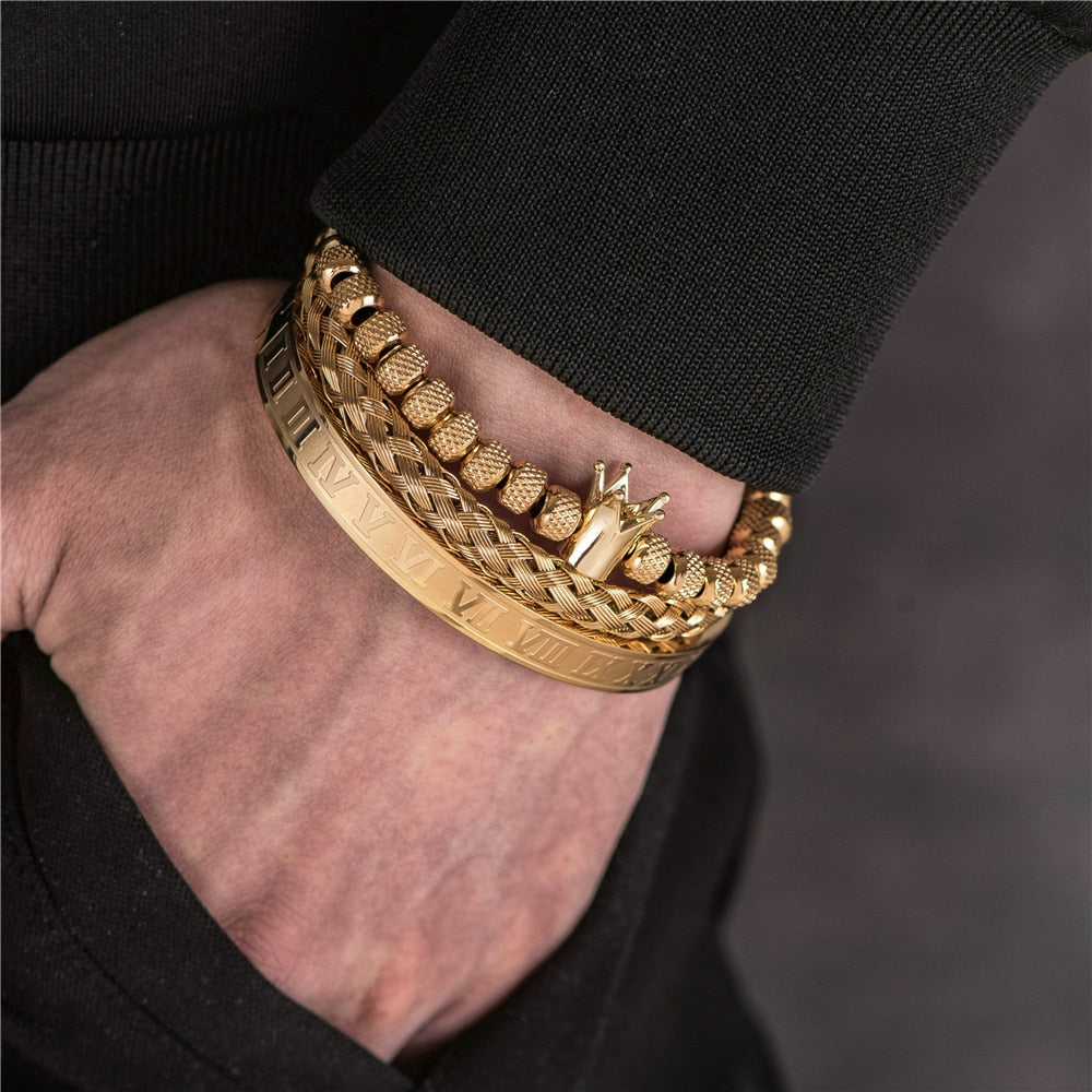 Luxury Man (3 pulseiras)