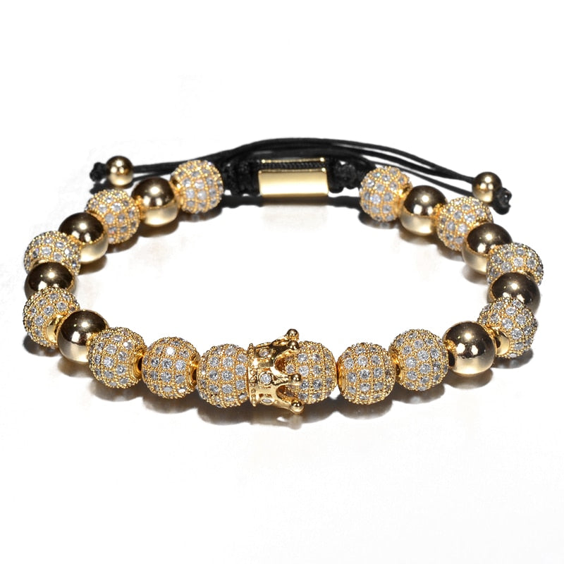 Imperial Crown CZ (2 pulseiras)